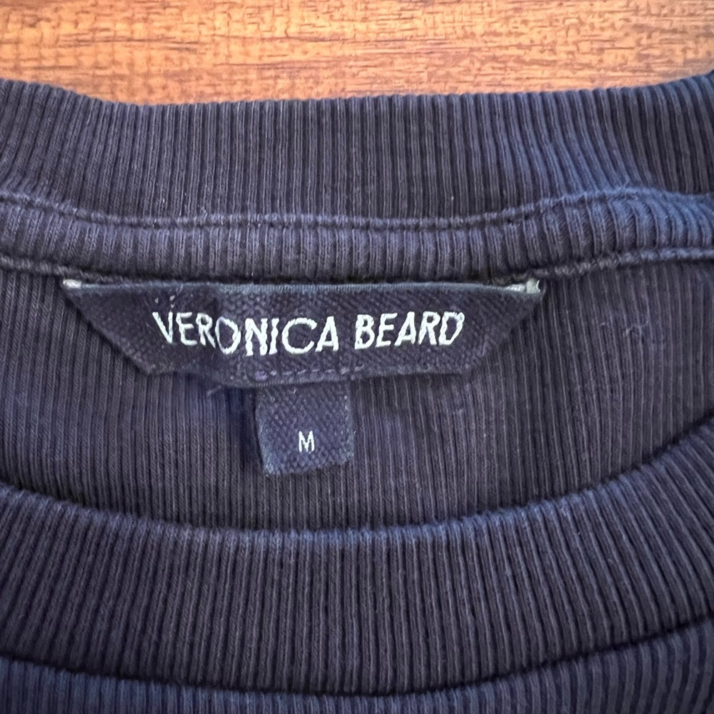 Veronica Beard | Britney Puffed Sleeve Top - Picture 4 of 6